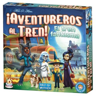 Asmodee Board Game ¡Aventureros al tren! The Ghost Train PEGI 6…