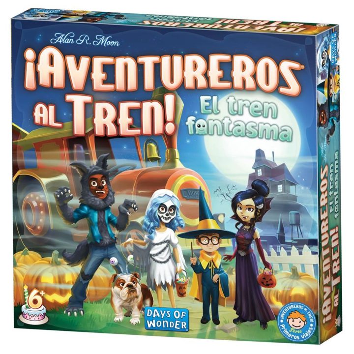 Asmodee Board Game ¡Aventureros al tren! The Ghost Train PEGI 6…