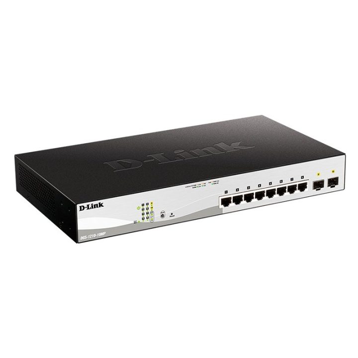 D-Link DGS-1210-10MP Gerido L2 Gigabit Ethernet (10/100/1000) Energia…