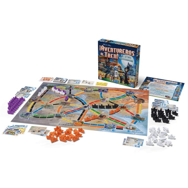 Asmodee Board Game ¡Aventureros al tren! The Ghost Train PEGI 6…