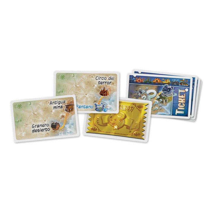 Asmodee Board Game ¡Aventureros al tren! The Ghost Train PEGI 6…