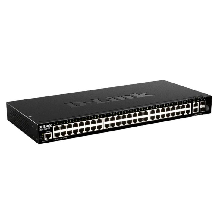 D-Link DGS-1520-52/E Managed L3 10G Ethernet (100/1000/10000) 1U…