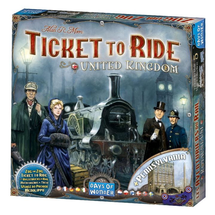 Asmodee Board Game Ticket to Ride United Kingdom PEGI 8 (DW720122)