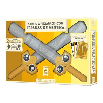 Asmodee Juego de mesa vamos a pegarnos con espadas de mentira edad…