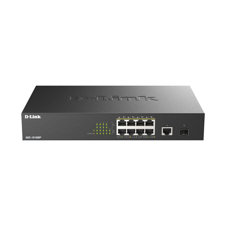 D-Link DGS-1010MP/E switch não gerido L2 Gigabit Ethernet…