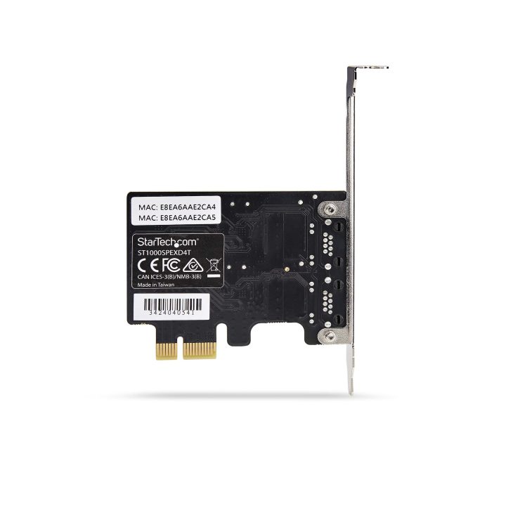 StarTech.com Placa de Rede PCI Express de 2 Portas Gigabit -…