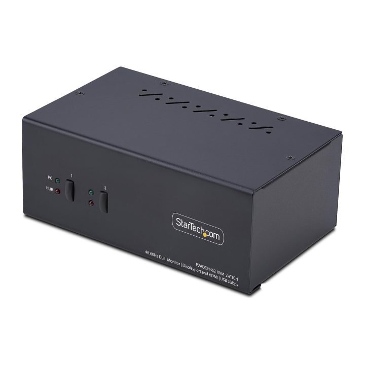 StarTech.com Switch KVM de 2 Portas DisplayPort HDMI - Comutador KVM…