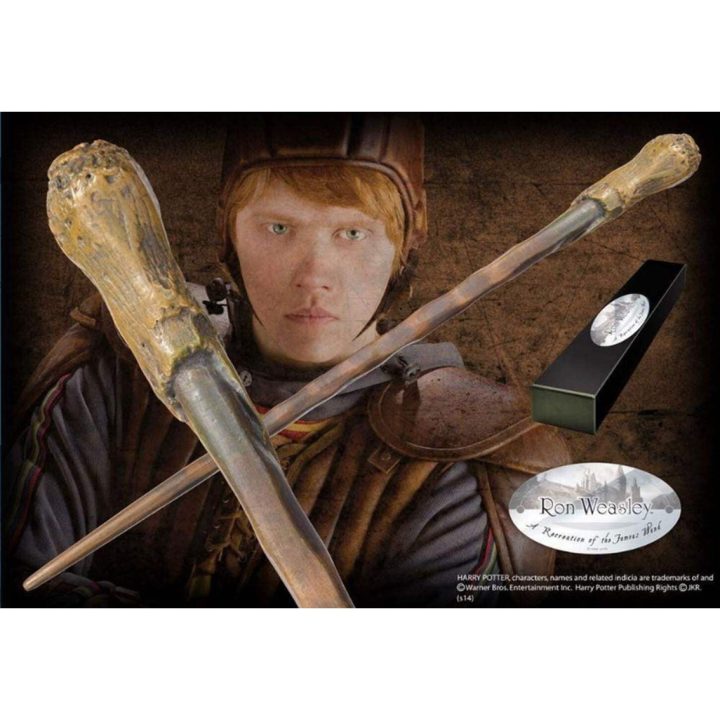 The Noble Collection Harry Potter Ron Weasley Wand Replica with Box…