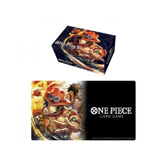 Bandai vermelho Tapete e caixa de armazenamento One Piece Portgas D…