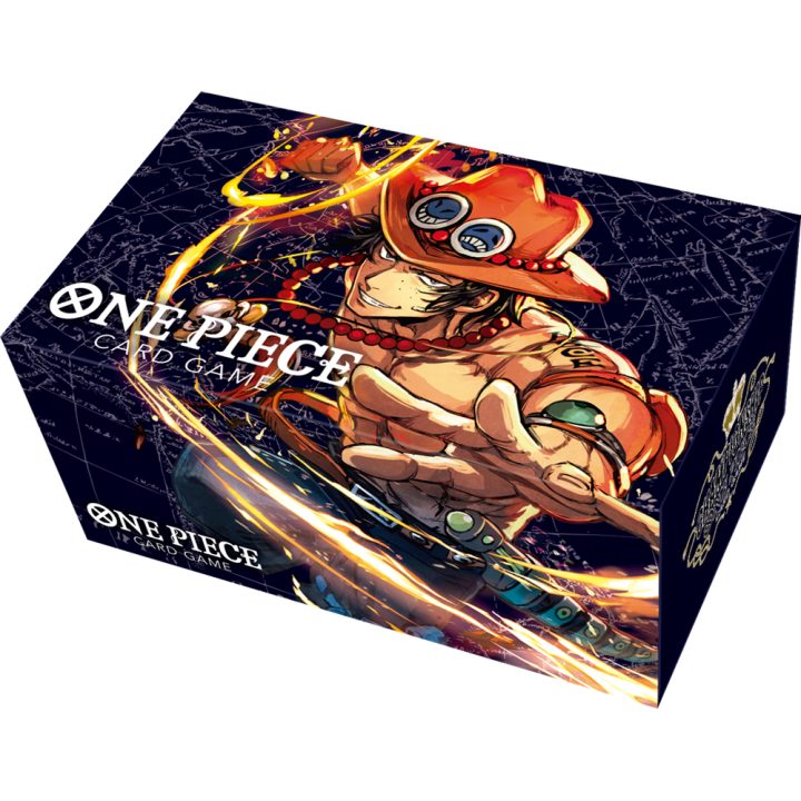 Bandai vermelho Tapete e caixa de armazenamento One Piece Portgas D…