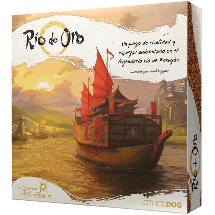 Asmodee Jogo de tabuleiro Rio de Ouro (ODL501ES)