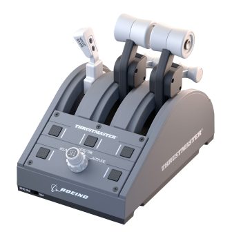 Thrustmaster TCA Quadrant Boeing Edition Gray USB Flight Control Yoke…