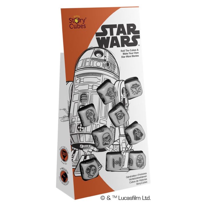 Asmodee Board Game Story Cubes Star Wars PEGI 8 (SWSC2)