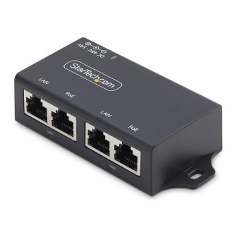 StarTech.com Injetor PoE PoE++ de 2 Portas - Alimentador PoE -…