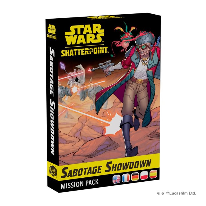 Asmodee Juego de mesa star wars shatterpoint sabotage showdown…