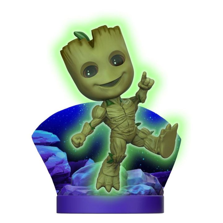 The Loyal Subjects Mini Diorama Superama Groot Glow in the Dark…
