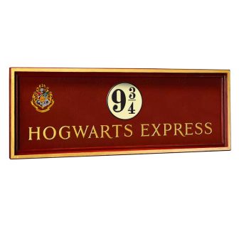 Placa The Noble Collection Harry Potter plataforma 9 3/4 (NN7041)