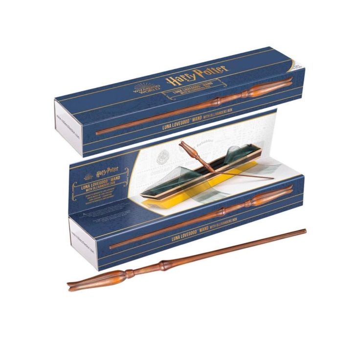 The Noble Collection Harry Potter Luna Lovegood Wand Replica in…