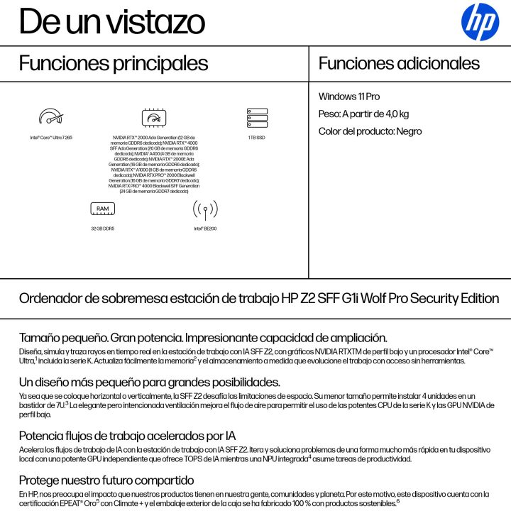 HP None Intel Core Ultra 7 265 32 GB DDR5-SDRAM 1 TB SSD Windows 11…