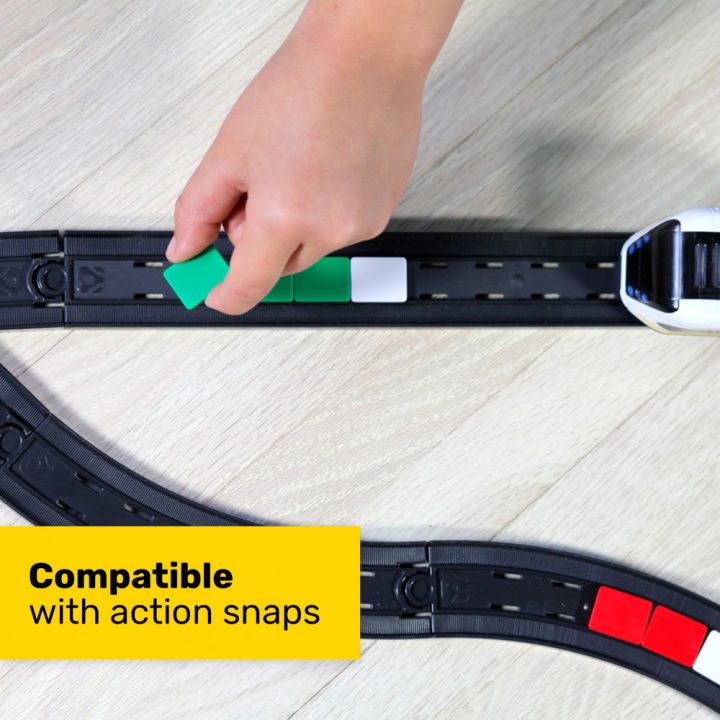 Extensiones vias de tren Intelino tren robot Intelino (INT-J1-SS1-21)