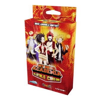 Jogo de cartas My Hero Academia deck loadable content Crimson Rampage…