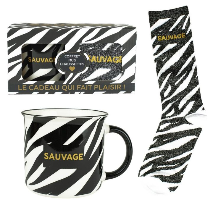 Enesco Sauvage Mug + Socks Set (644250)