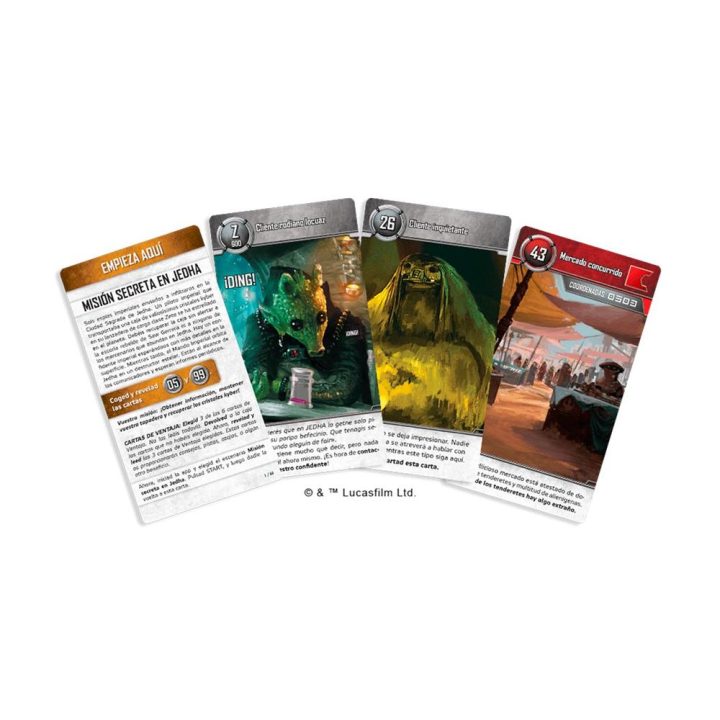 Jogo de tabuleiro Asmodee star wars escape game (SCUNLSW01ES)