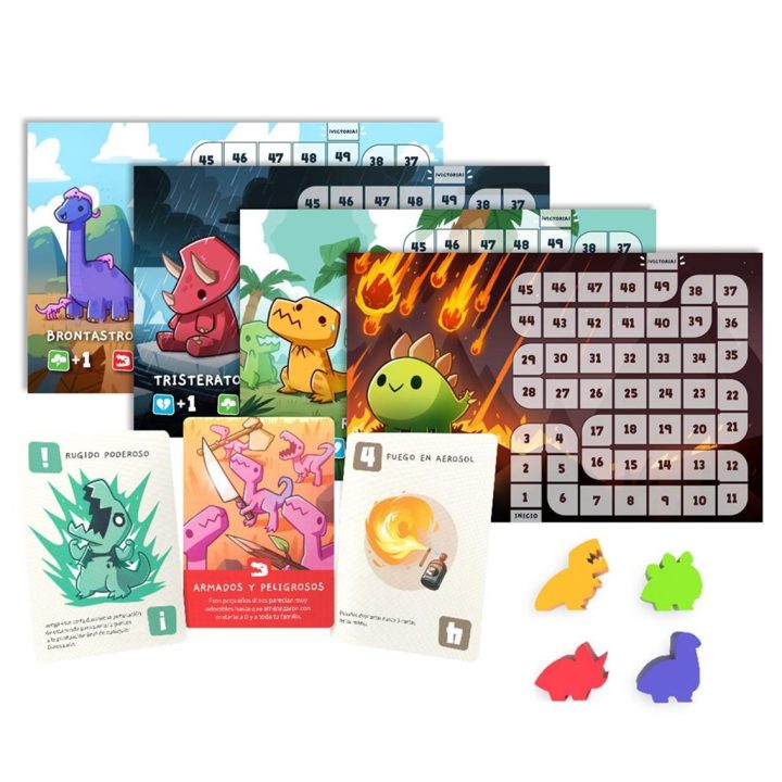 Asmodee Board Game Happy Little Dinosaurs PEGI 8 (TEEHLD01ES)