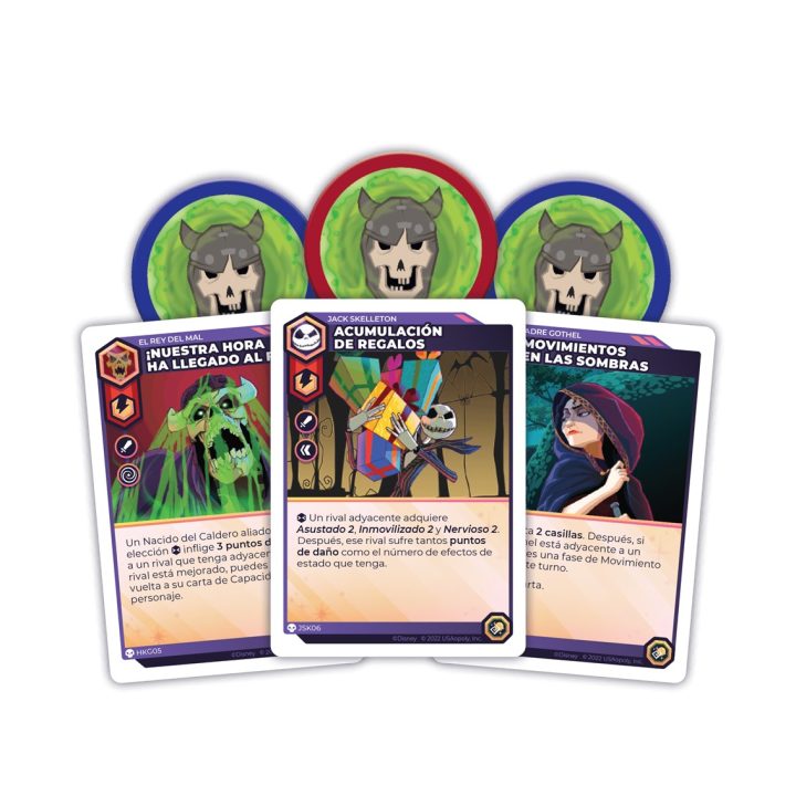 Asmodee Juego de mesa Disney sorcerer arena sombras y escalofrios…
