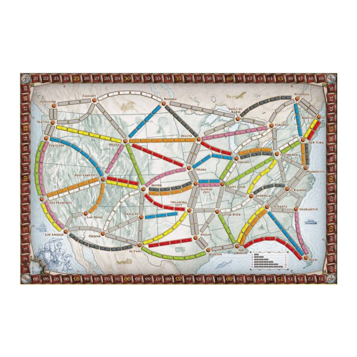 Asmodee Ticket to Ride Board Game PEGI 8 (DW7281)