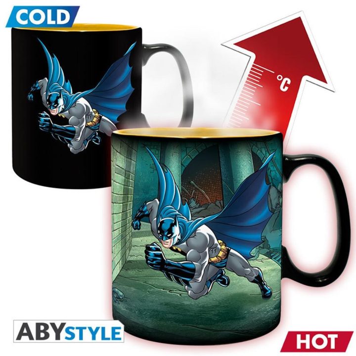 Abystyle Taza termocolora DC comics batman y joker 460 ml (ABYMUGA561)