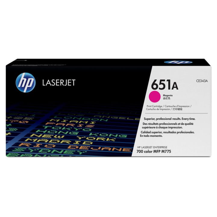 HP Original LaserJet 651A Magenta Toner Cartridge