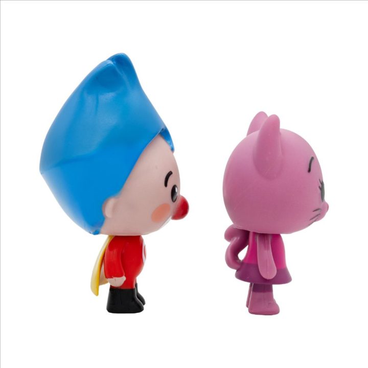 Bandai vermelho Pack de 2 figuras Plim Plim & Mei Li (PL85040-2)