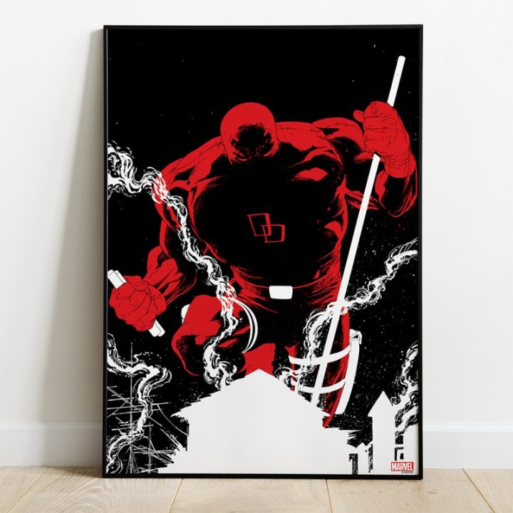 Semic Studios Daredevil: Father 1 Wood Panel 35x50 cm Marvel Mythic…