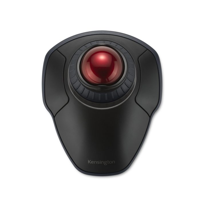 Kensington Orbit Wireless Trackball with Scroll Ring: Black