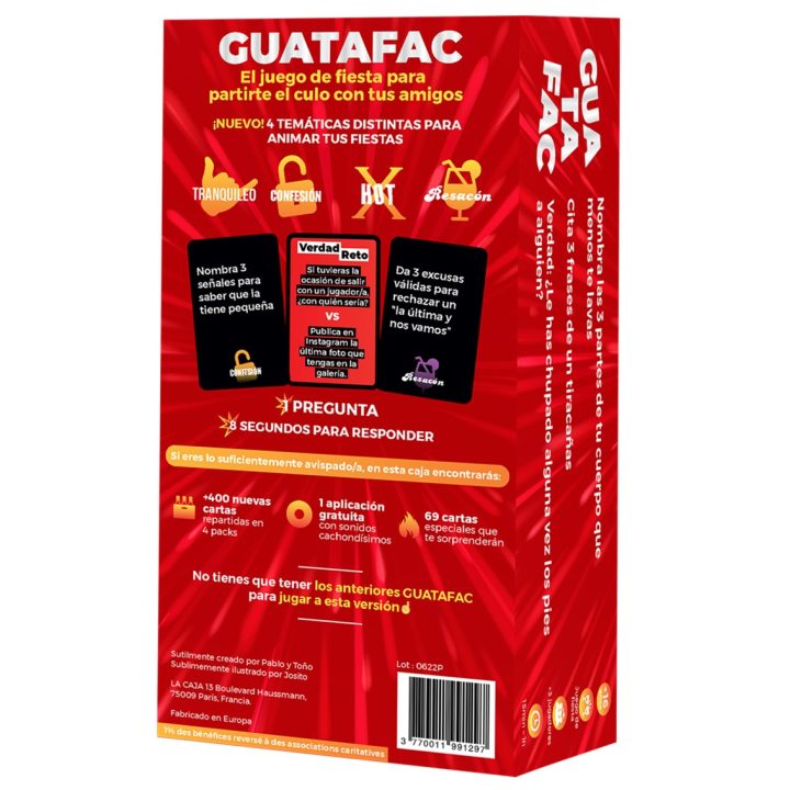 Asmodee Guatafac El Punto G Board Game PEGI 16 (LCLS03ES)
