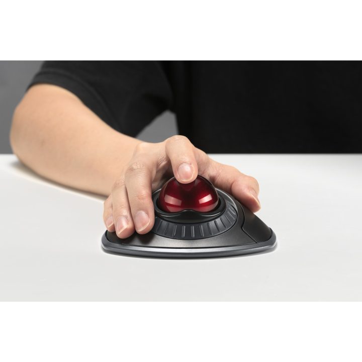 Trackball sem fios Kensington Orbit com anel de deslocamento: preto