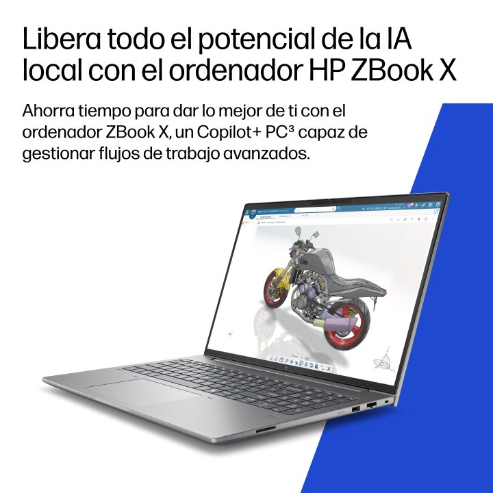 HP ZBXG2i16 Copilot+ PC Intel Core Ultra 7 356H 32 GB 1 TB SSD RTX…