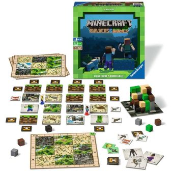 Ravensburger Minecraft Builders & Biomes Board Game (26132)