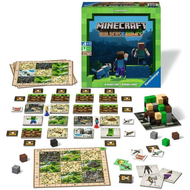 Juego de mesa Ravensburger minecraft builders & biomes (26132)