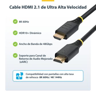 StarTech.com 4m Certified Ultra High Speed HDMI Cable -…