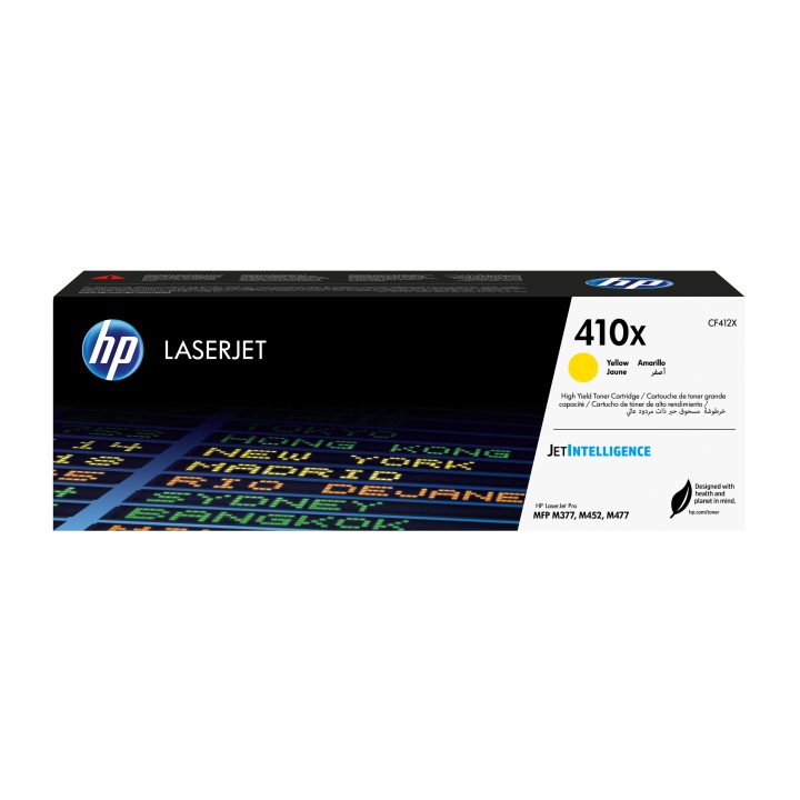 HP Original LaserJet 410X High Yield Yellow Toner Cartridge