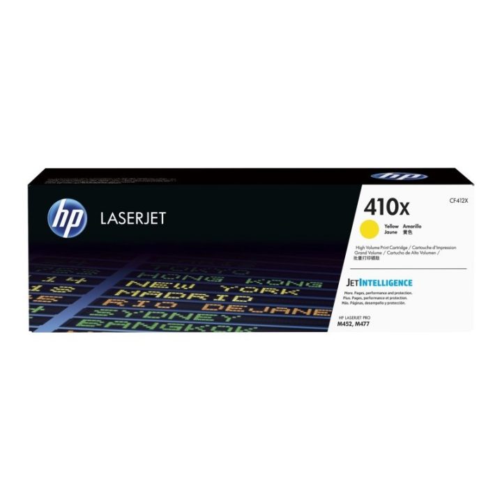 HP Cartucho de toner original LaserJet 410X amarelo de alta capacidade