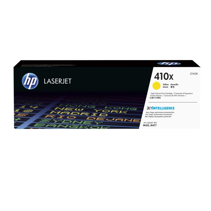 HP Original LaserJet 410X High Yield Yellow Toner Cartridge