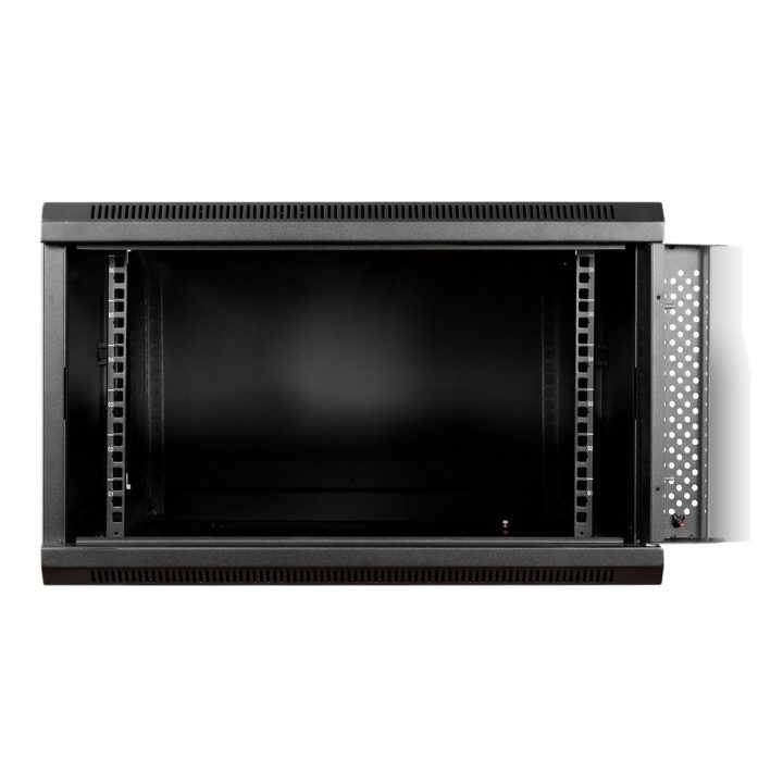 Armario rack mural 19 pulgadas Phasak pro 6u 600X450 desmontado…