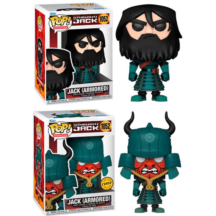 Funko Pop! Samurai Jack Jack con Armadura Opcion Chase