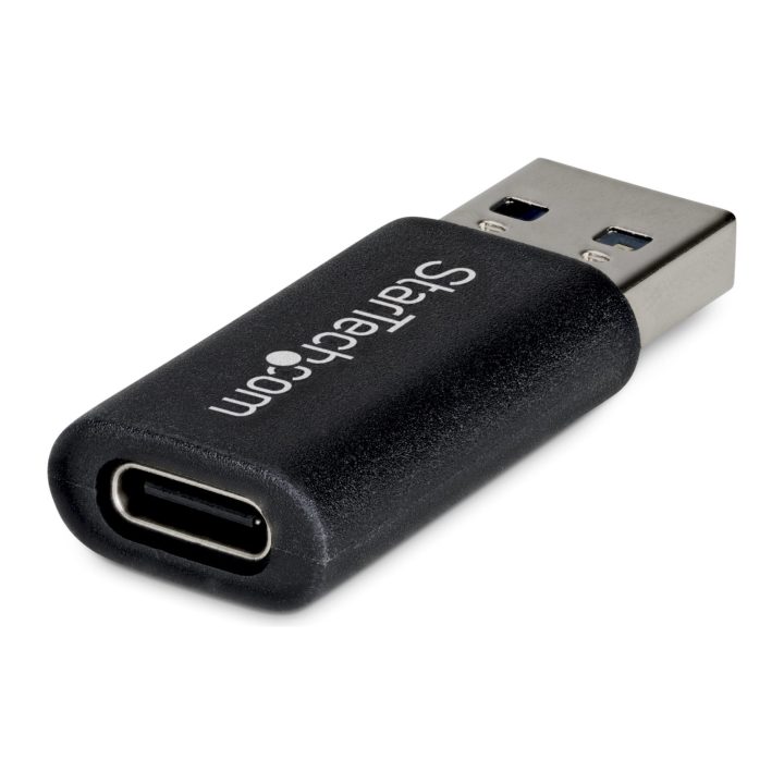 StarTech.com USB-A Male to USB-C Female Adapter - USB to Type C…