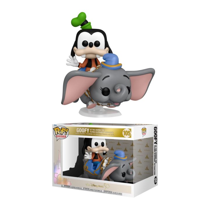 Funko Pop! Disney – Ride Supdlx World 50th Aniversario Goofy a Voar…