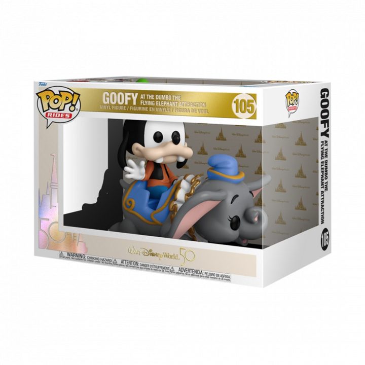 Funko Pop! Disney – Ride Supdlx World 50th Aniversario Goofy a Voar…