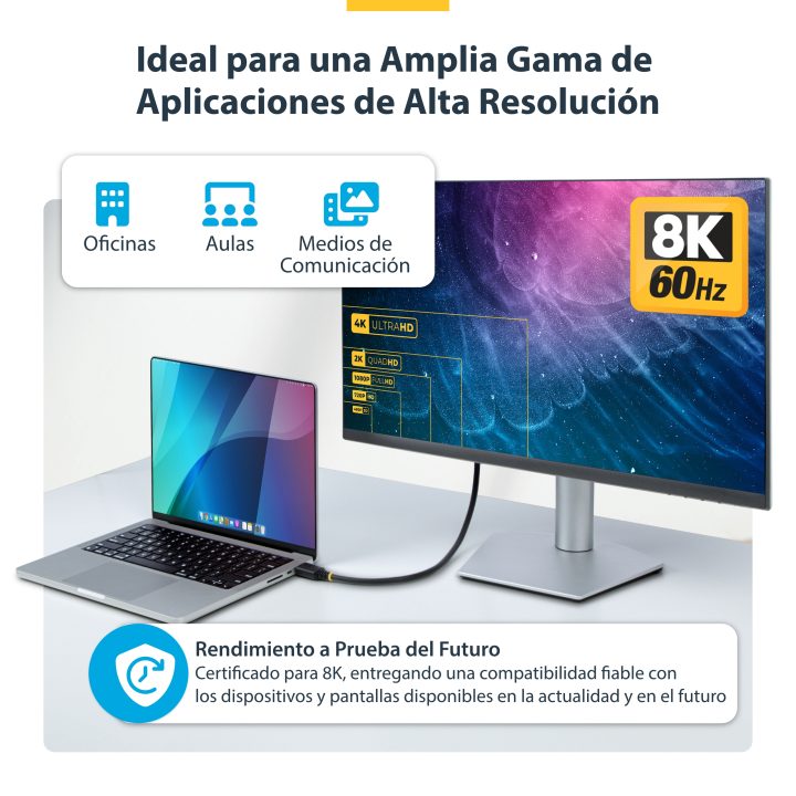 StarTech.com Cable HDMI de 4m Certificado de Ultra Alta Velocidad -…